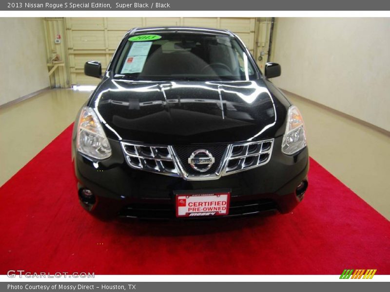 Super Black / Black 2013 Nissan Rogue S Special Edition