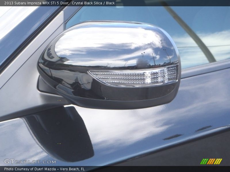 Crystal Black Silica / Black 2013 Subaru Impreza WRX STi 5 Door