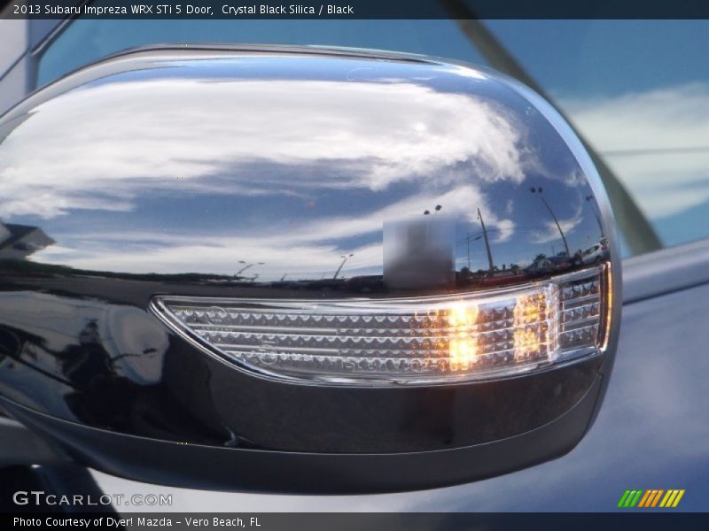 Crystal Black Silica / Black 2013 Subaru Impreza WRX STi 5 Door