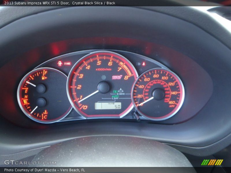  2013 Impreza WRX STi 5 Door WRX STi 5 Door Gauges