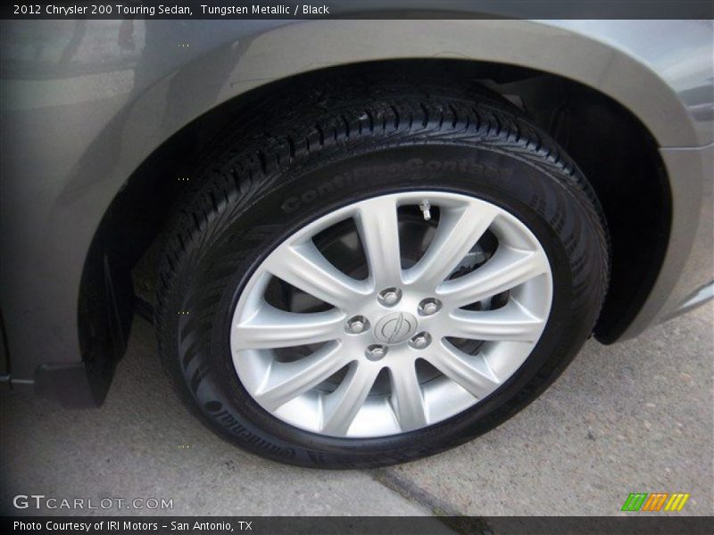 Tungsten Metallic / Black 2012 Chrysler 200 Touring Sedan
