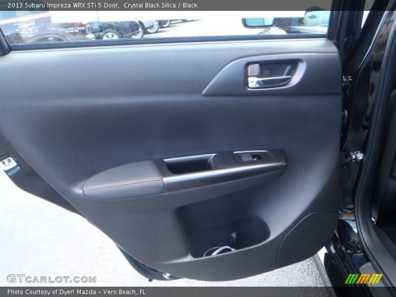 Door Panel of 2013 Impreza WRX STi 5 Door