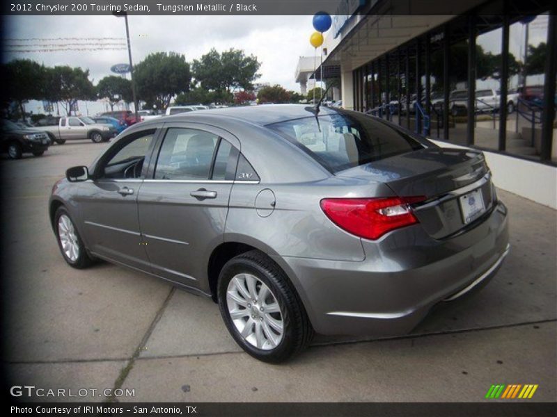 Tungsten Metallic / Black 2012 Chrysler 200 Touring Sedan