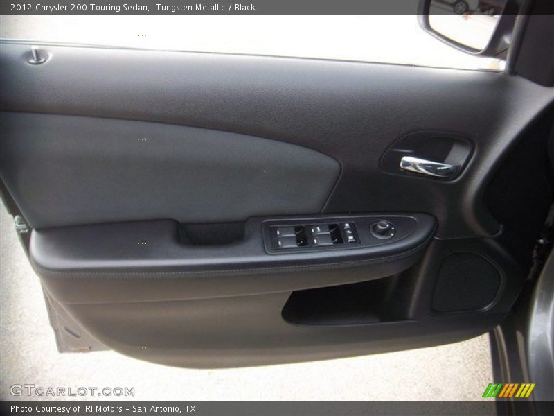 Tungsten Metallic / Black 2012 Chrysler 200 Touring Sedan