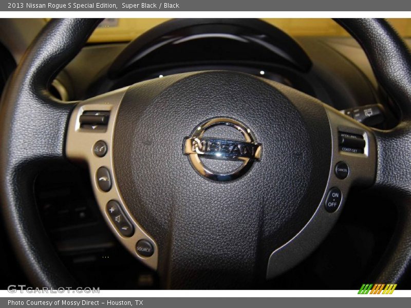 Super Black / Black 2013 Nissan Rogue S Special Edition