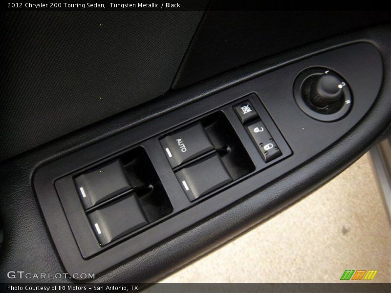 Tungsten Metallic / Black 2012 Chrysler 200 Touring Sedan