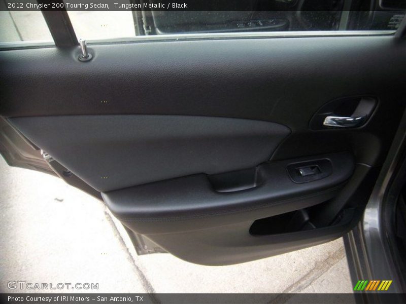 Tungsten Metallic / Black 2012 Chrysler 200 Touring Sedan