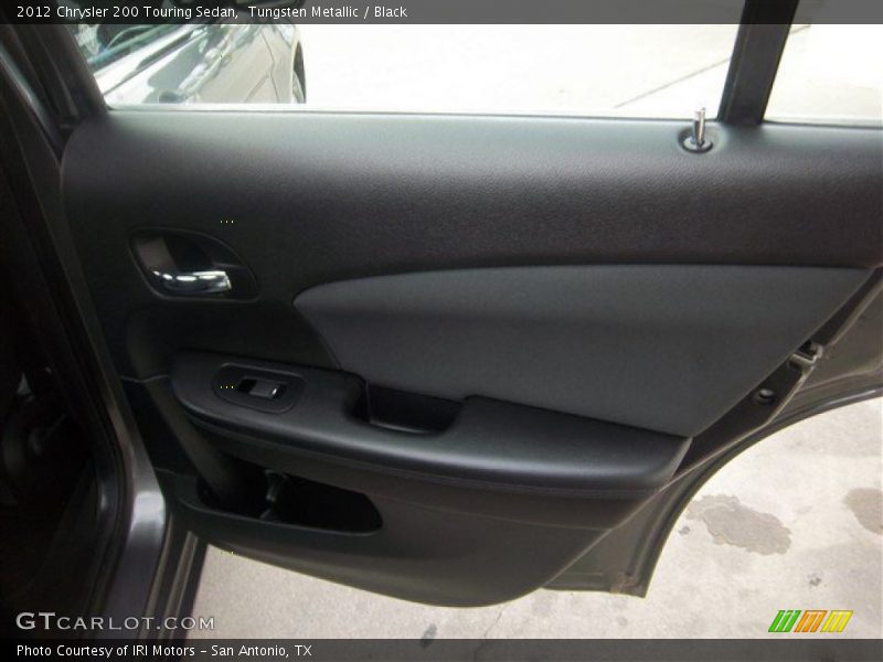 Tungsten Metallic / Black 2012 Chrysler 200 Touring Sedan