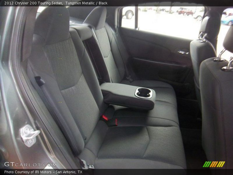 Tungsten Metallic / Black 2012 Chrysler 200 Touring Sedan