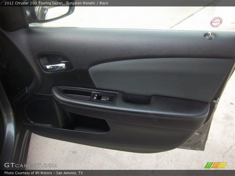 Tungsten Metallic / Black 2012 Chrysler 200 Touring Sedan