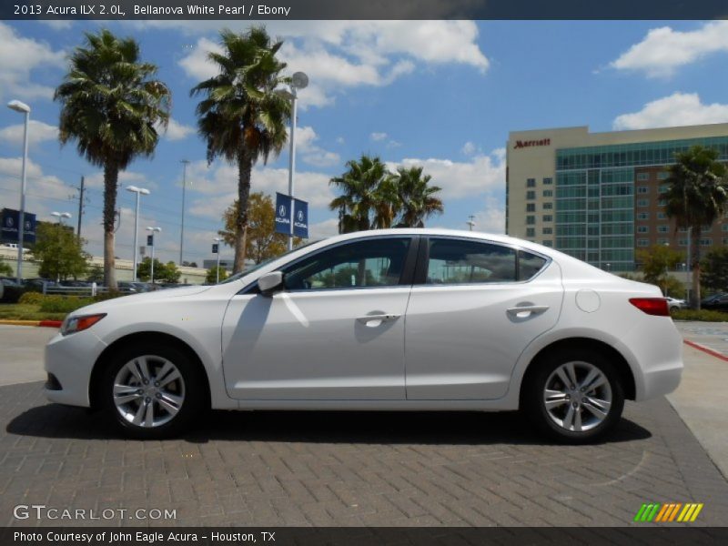  2013 ILX 2.0L Bellanova White Pearl