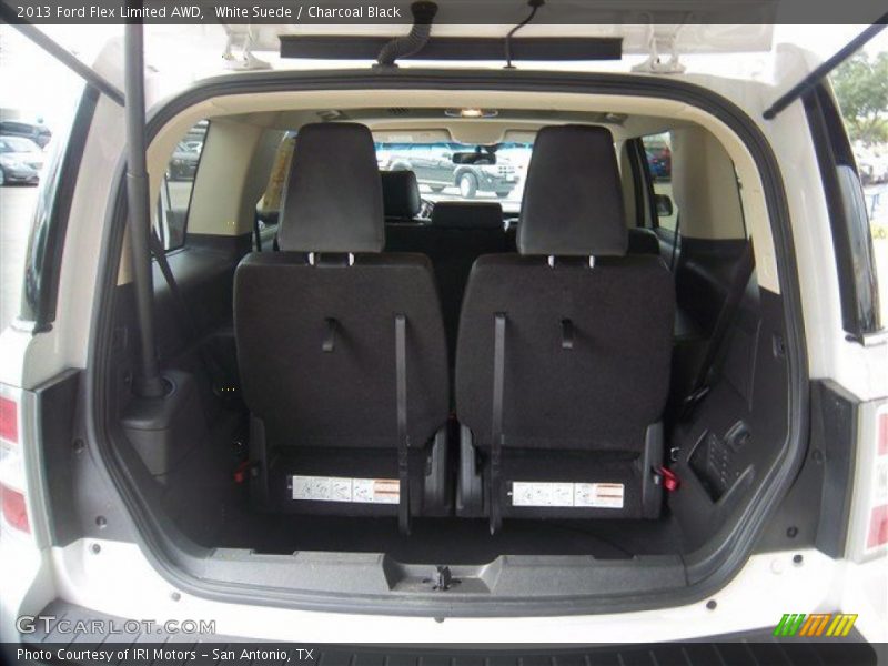 White Suede / Charcoal Black 2013 Ford Flex Limited AWD