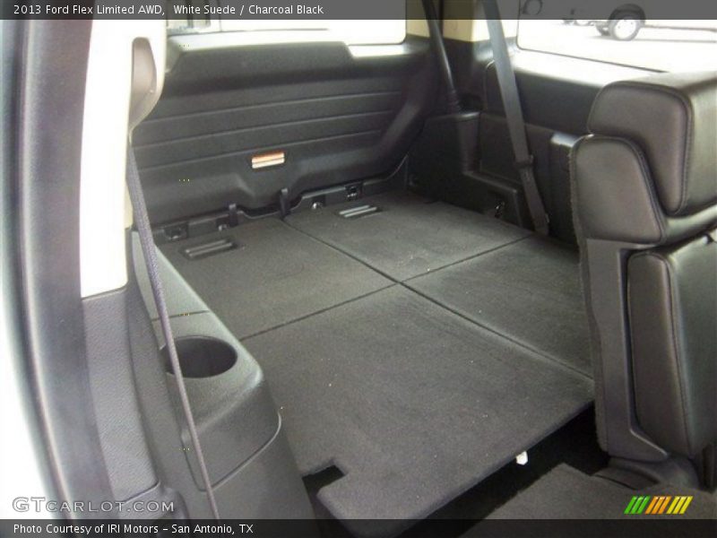 White Suede / Charcoal Black 2013 Ford Flex Limited AWD