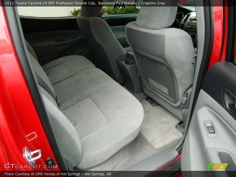 Barcelona Red Metallic / Graphite Gray 2011 Toyota Tacoma V6 SR5 PreRunner Double Cab
