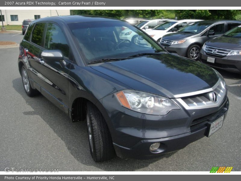 Carbon Gray Pearl / Ebony 2007 Acura RDX Technology