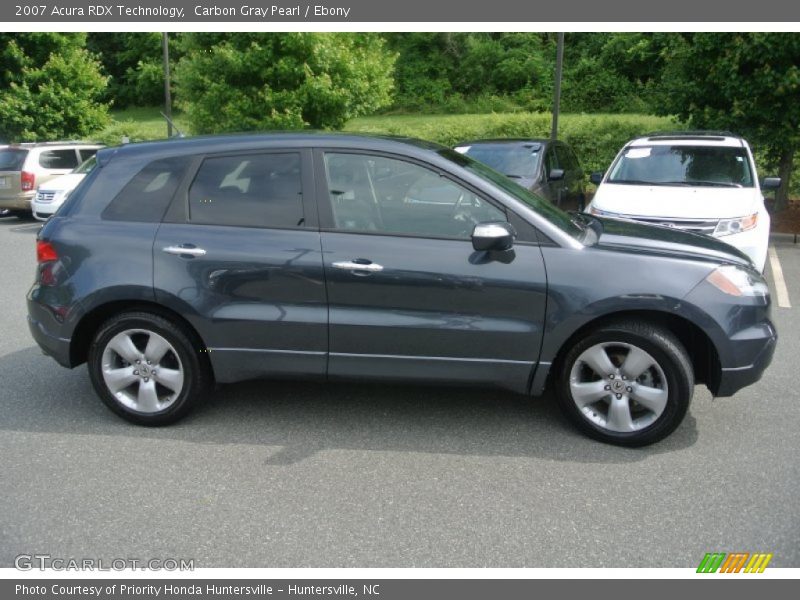 Carbon Gray Pearl / Ebony 2007 Acura RDX Technology