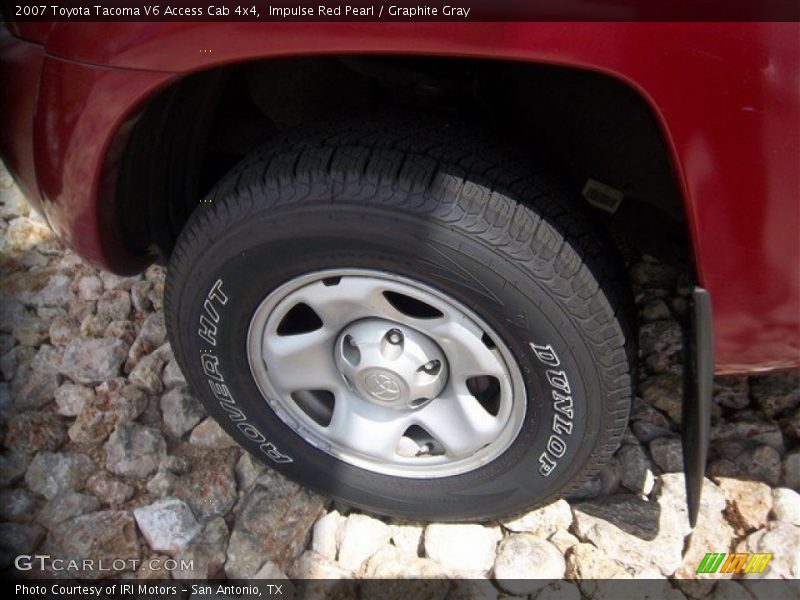 Impulse Red Pearl / Graphite Gray 2007 Toyota Tacoma V6 Access Cab 4x4