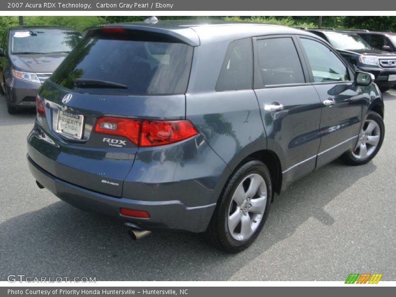 Carbon Gray Pearl / Ebony 2007 Acura RDX Technology