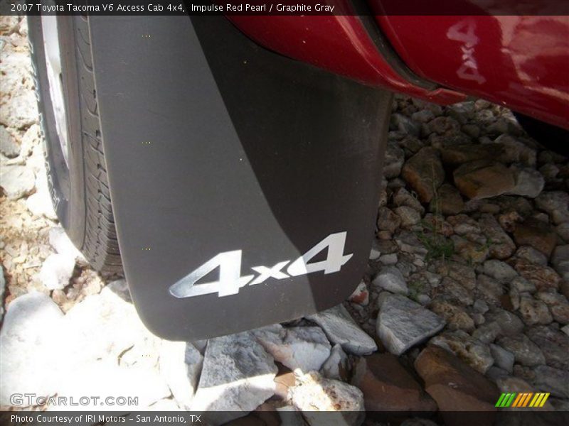 Impulse Red Pearl / Graphite Gray 2007 Toyota Tacoma V6 Access Cab 4x4