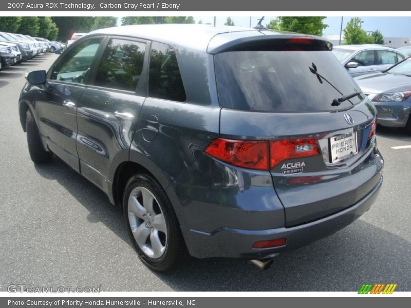 Carbon Gray Pearl / Ebony 2007 Acura RDX Technology