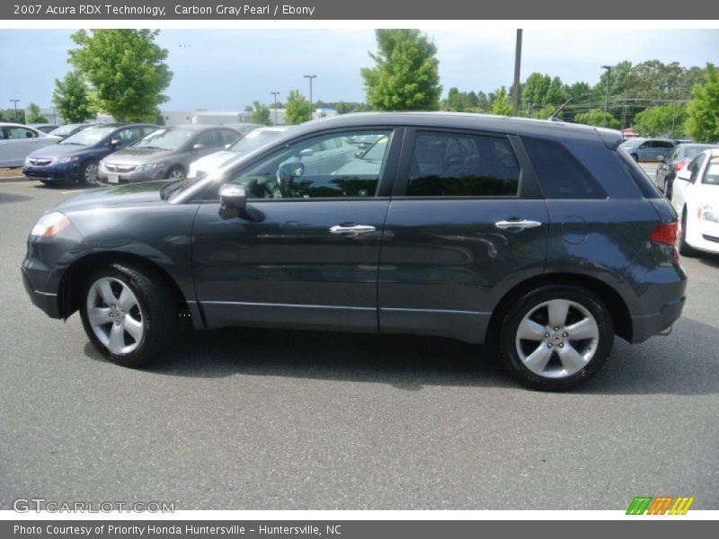 Carbon Gray Pearl / Ebony 2007 Acura RDX Technology
