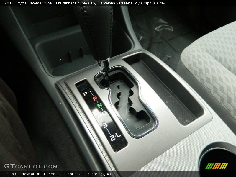 Barcelona Red Metallic / Graphite Gray 2011 Toyota Tacoma V6 SR5 PreRunner Double Cab