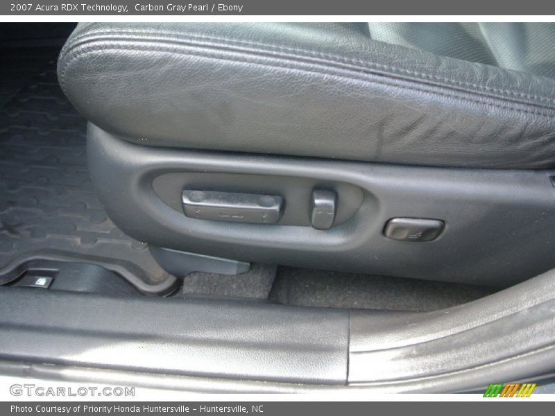 Carbon Gray Pearl / Ebony 2007 Acura RDX Technology