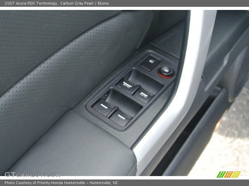 Carbon Gray Pearl / Ebony 2007 Acura RDX Technology