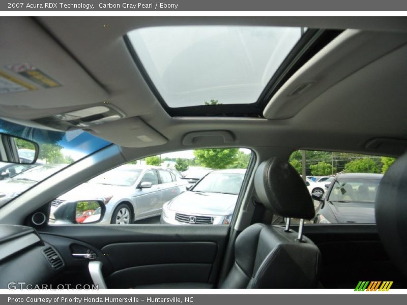 Carbon Gray Pearl / Ebony 2007 Acura RDX Technology