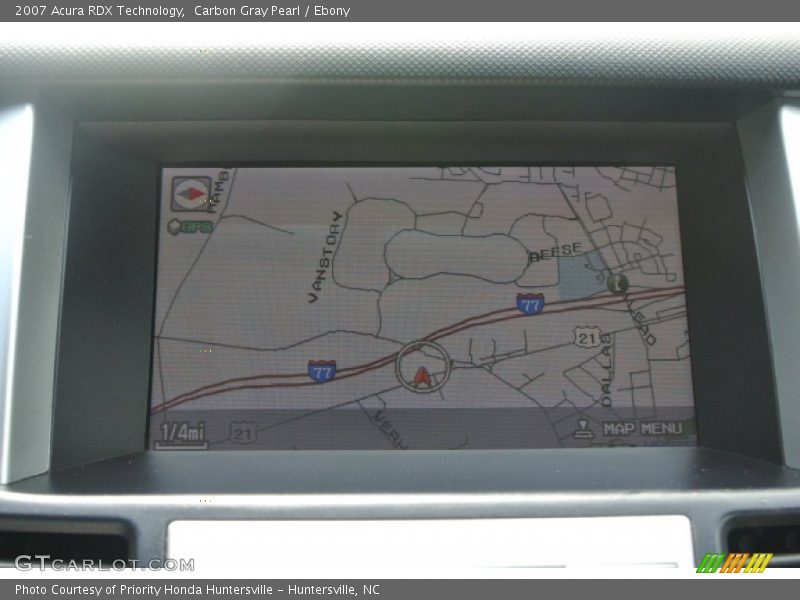 Carbon Gray Pearl / Ebony 2007 Acura RDX Technology