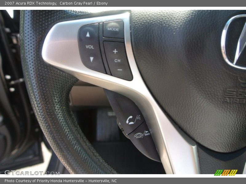 Carbon Gray Pearl / Ebony 2007 Acura RDX Technology