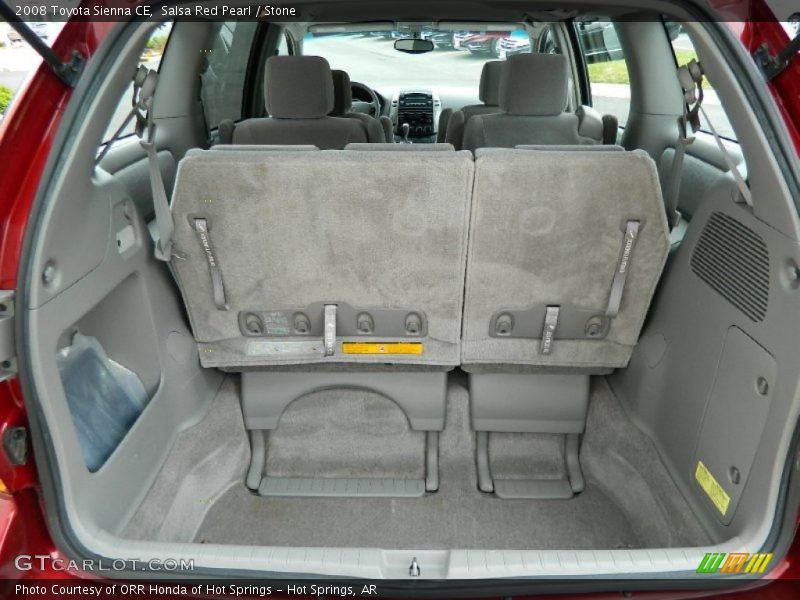  2008 Sienna CE Trunk