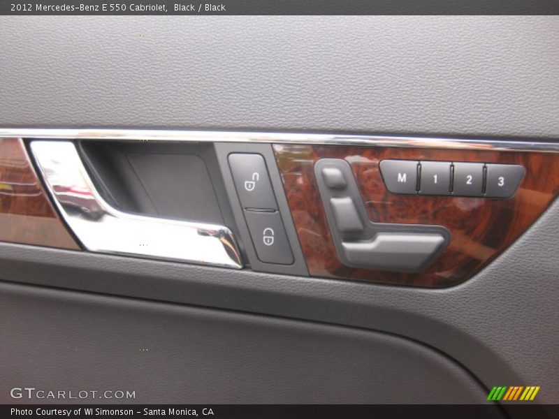 Black / Black 2012 Mercedes-Benz E 550 Cabriolet