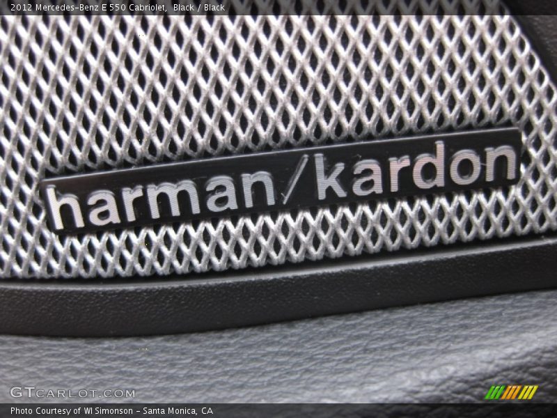 Black / Black 2012 Mercedes-Benz E 550 Cabriolet