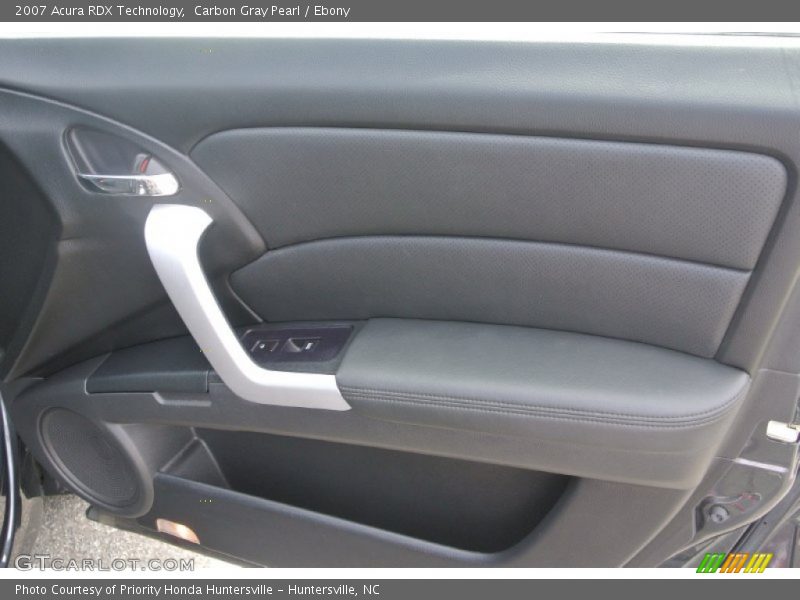 Carbon Gray Pearl / Ebony 2007 Acura RDX Technology