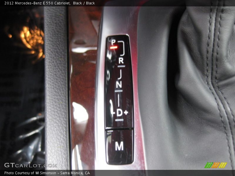 Black / Black 2012 Mercedes-Benz E 550 Cabriolet