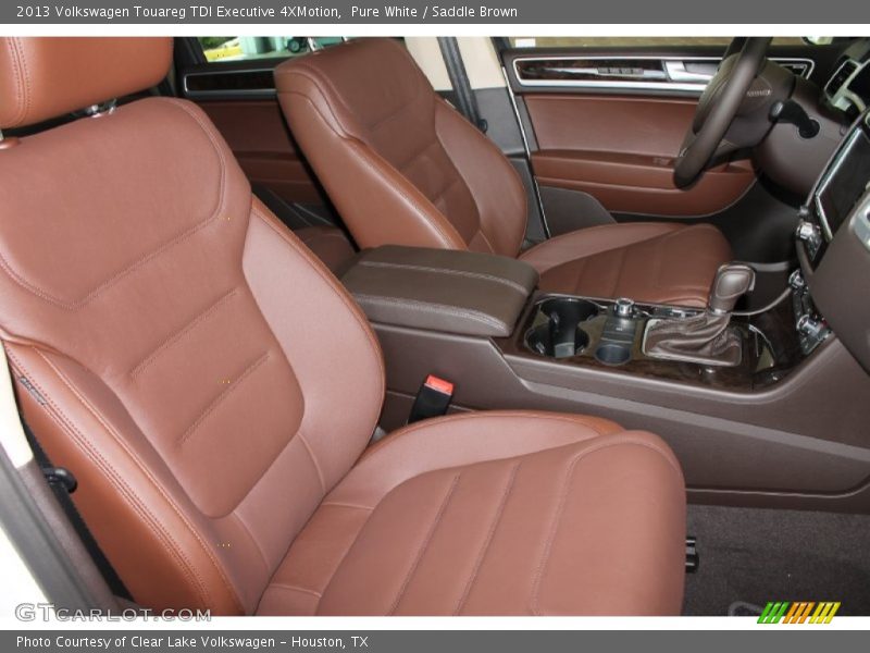 Front Seat of 2013 Touareg TDI Executive 4XMotion