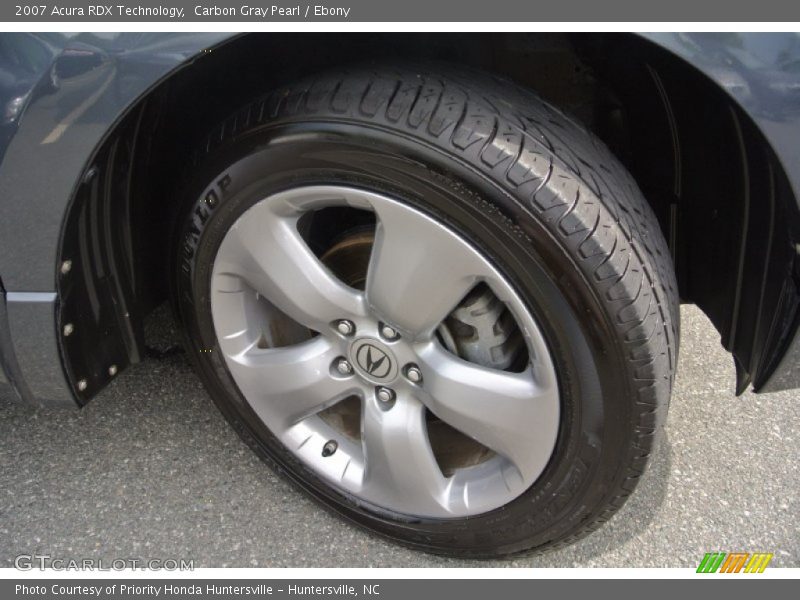 Carbon Gray Pearl / Ebony 2007 Acura RDX Technology