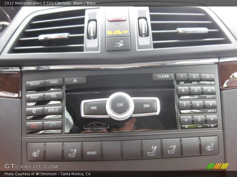Black / Black 2012 Mercedes-Benz E 550 Cabriolet