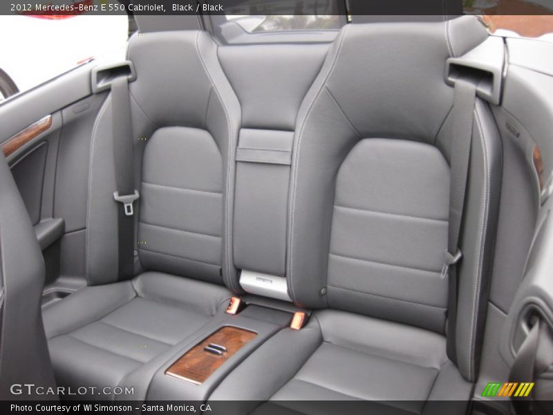 Black / Black 2012 Mercedes-Benz E 550 Cabriolet