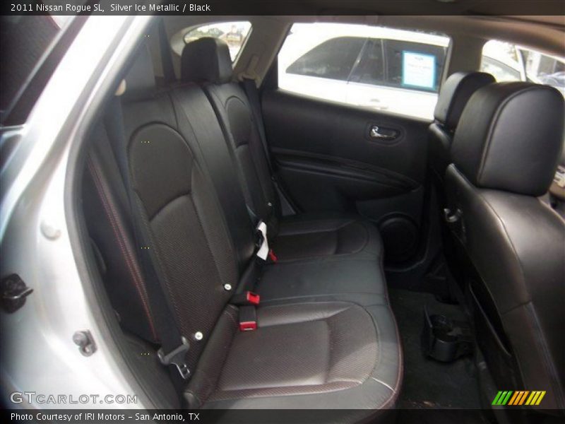 Silver Ice Metallic / Black 2011 Nissan Rogue SL