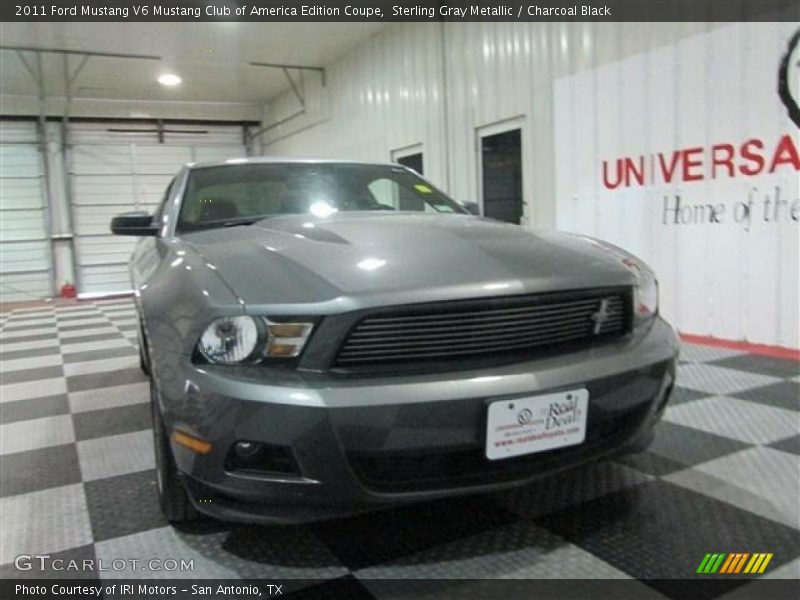 Sterling Gray Metallic / Charcoal Black 2011 Ford Mustang V6 Mustang Club of America Edition Coupe
