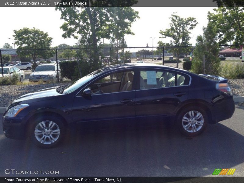 Navy Blue / Blonde 2012 Nissan Altima 2.5 S