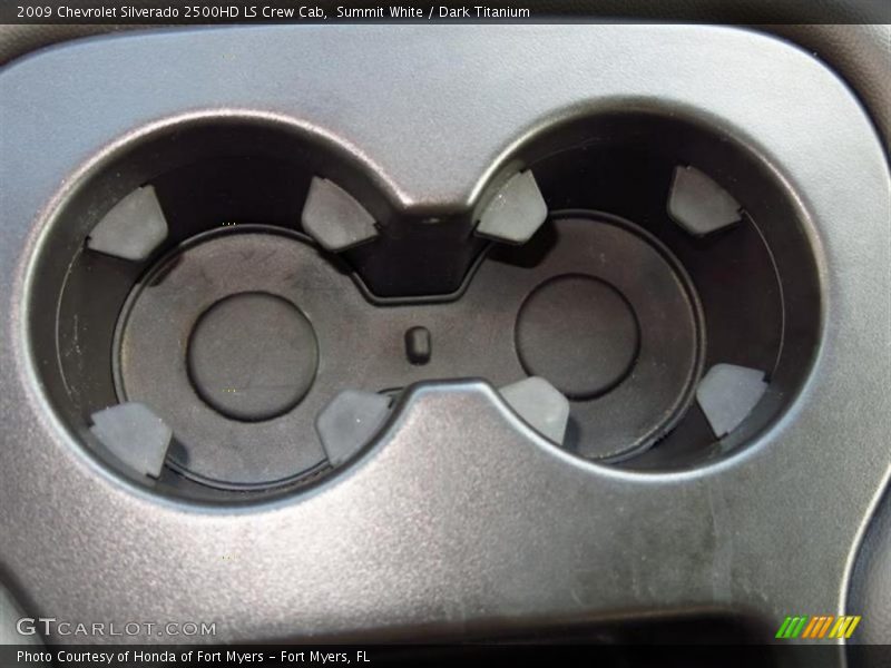 Summit White / Dark Titanium 2009 Chevrolet Silverado 2500HD LS Crew Cab
