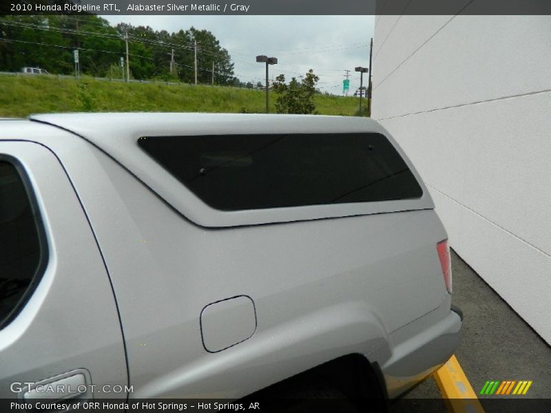 Alabaster Silver Metallic / Gray 2010 Honda Ridgeline RTL