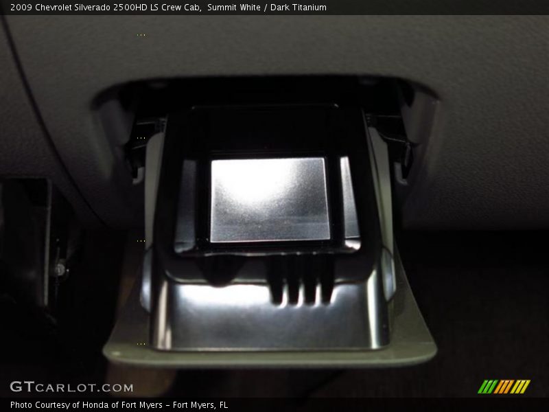 Summit White / Dark Titanium 2009 Chevrolet Silverado 2500HD LS Crew Cab
