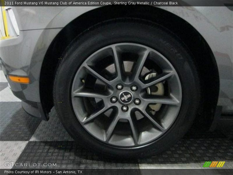 Sterling Gray Metallic / Charcoal Black 2011 Ford Mustang V6 Mustang Club of America Edition Coupe