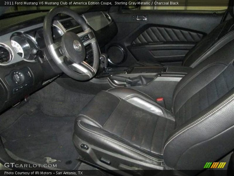 Sterling Gray Metallic / Charcoal Black 2011 Ford Mustang V6 Mustang Club of America Edition Coupe
