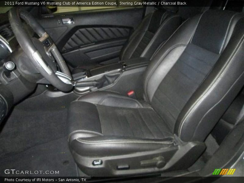 Sterling Gray Metallic / Charcoal Black 2011 Ford Mustang V6 Mustang Club of America Edition Coupe