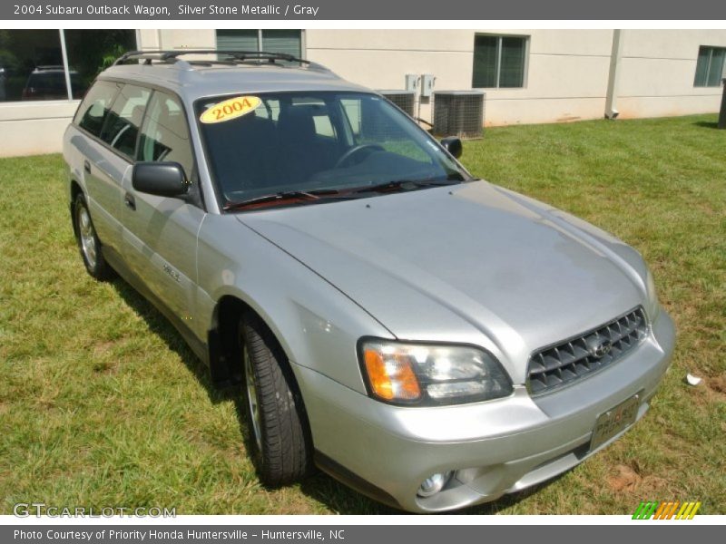 Silver Stone Metallic / Gray 2004 Subaru Outback Wagon